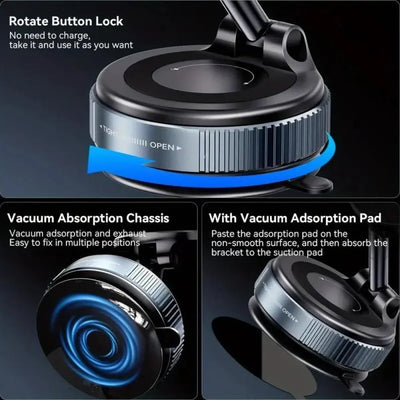 حامل جوال مغناطيسي ثابت للسيارة – Magnetic Car Phone Holder