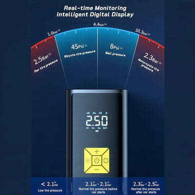 مضخة هواء ذكية محمولة – Portable Smart Air Pump