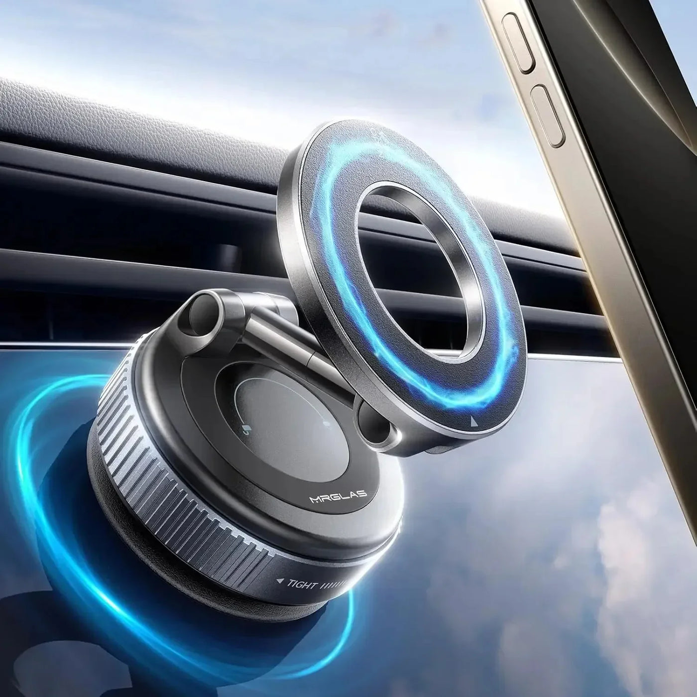 حامل جوال مغناطيسي ثابت للسيارة – Magnetic Car Phone Holder