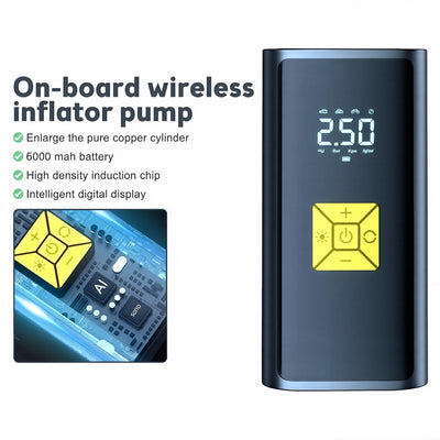مضخة هواء ذكية محمولة – Portable Smart Air Pump
