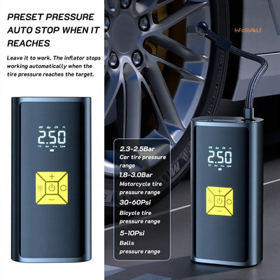 مضخة هواء ذكية محمولة – Portable Smart Air Pump