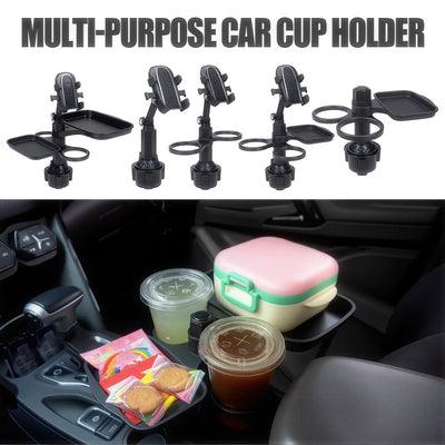 حامل متعدد الاستخدام للسيارة مع طاولة وحامل أكواب Multi-Purpose Car Holder with Table & Cup Holder